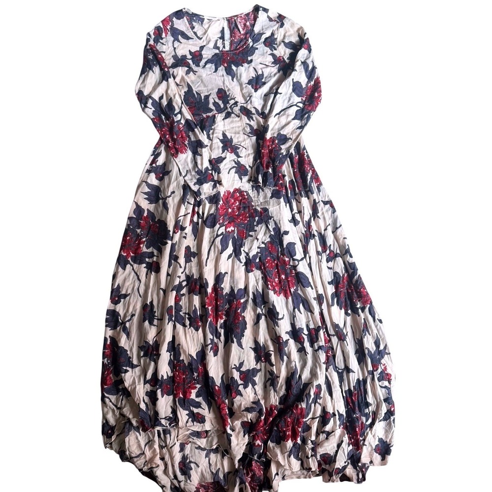 Free People Maxi Floral Dress Size Medium - Picture 6 of 12